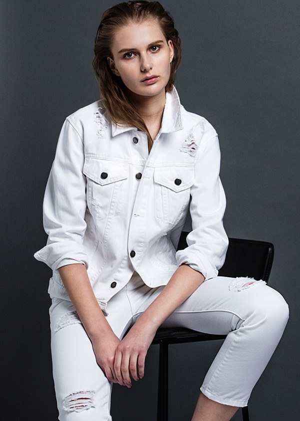 White denim