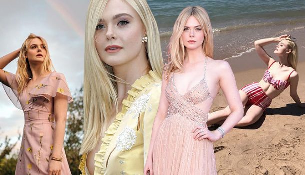 從紅毯到海灘，Elle Fanning 令人驚艷的經典造型