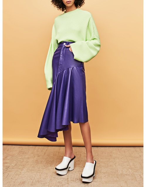 Rayniel Ribbed-knit Sweater