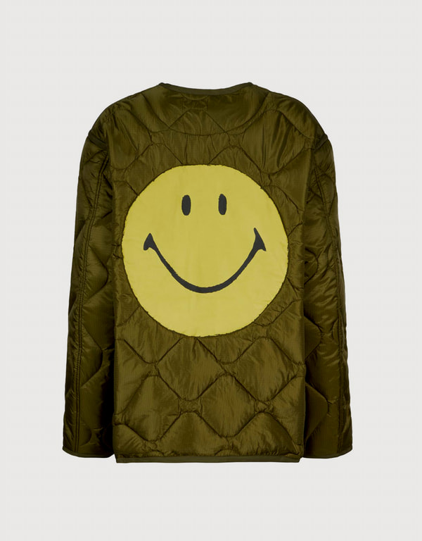  Military Smiley Jacket-Green
