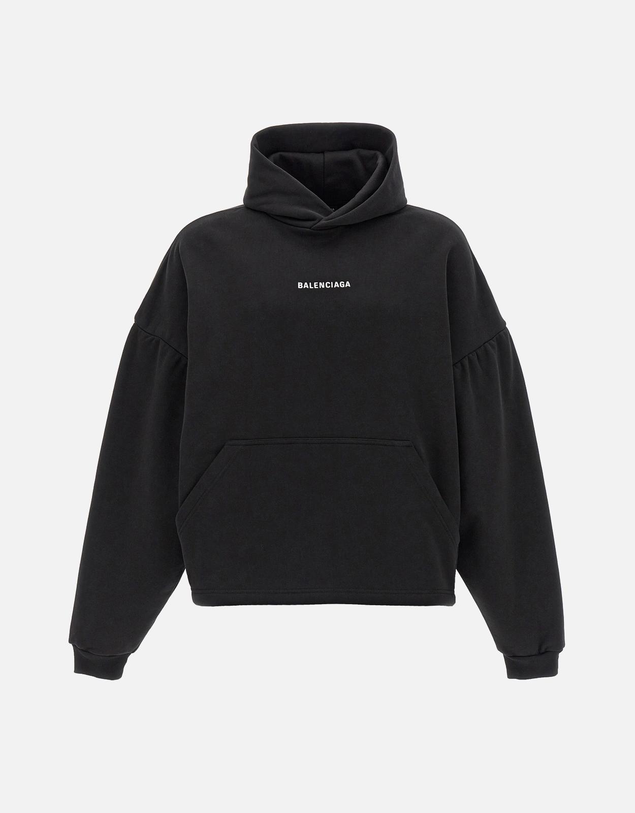Balenciaga Cotton Long-Sleeved Hoodie