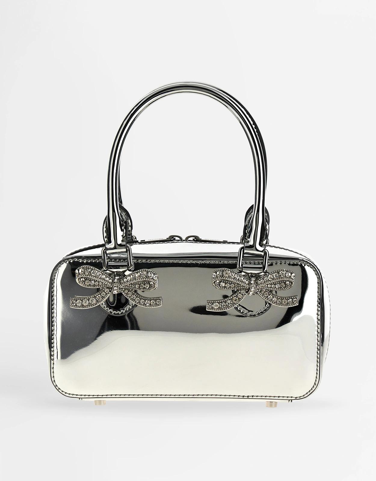 Self-Portrait Calfskin Leather Mini Handbag