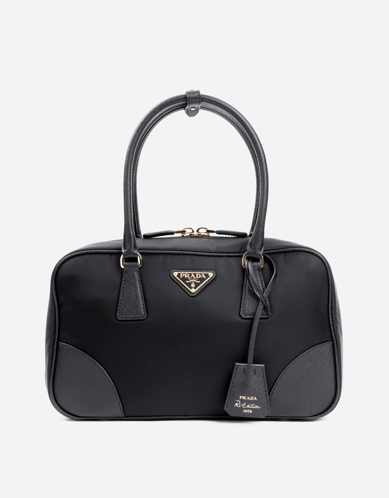 Prada 1978復刻版中型再生尼龍手提包