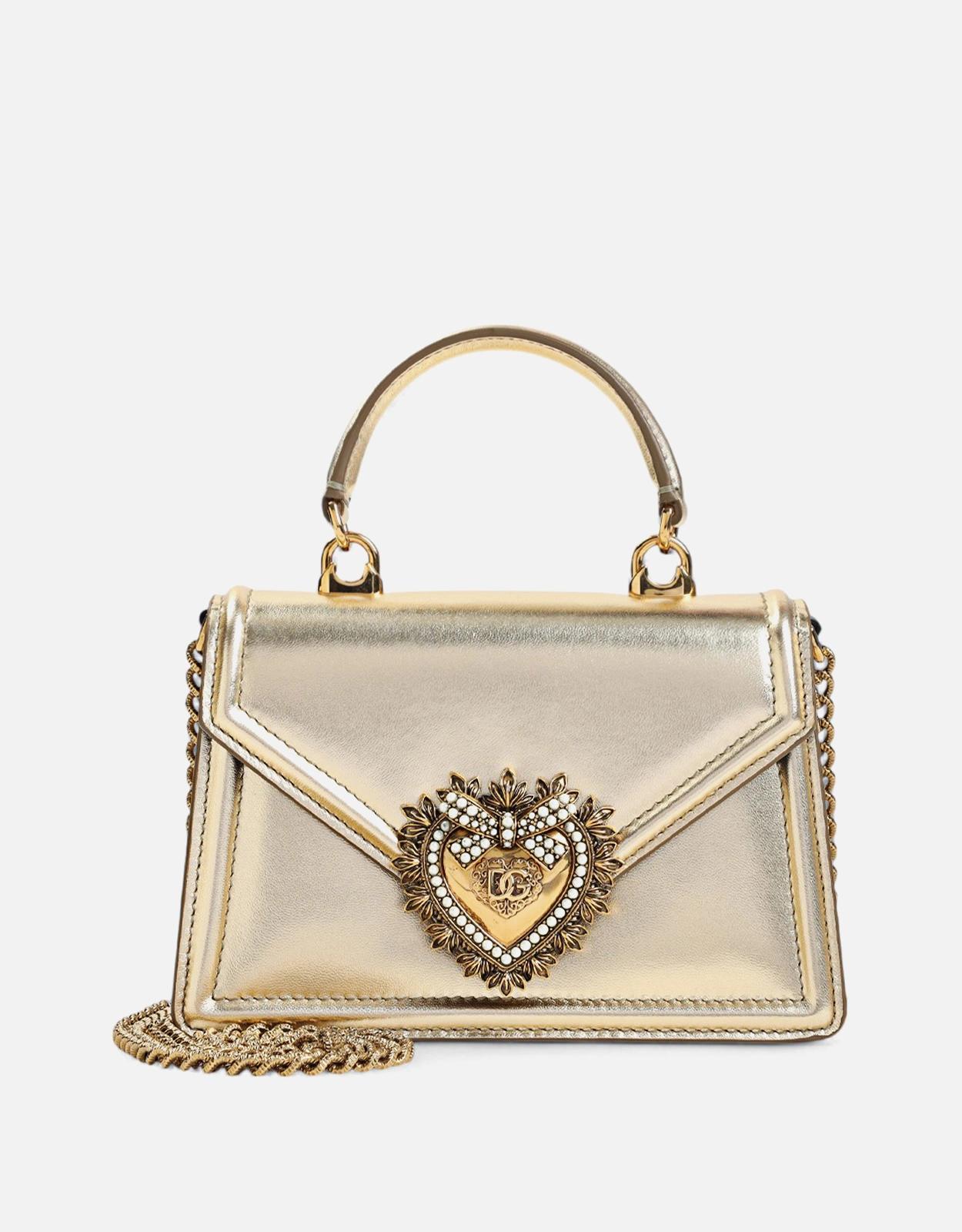 Dolce & Gabbana Devotion 小羊皮手提包