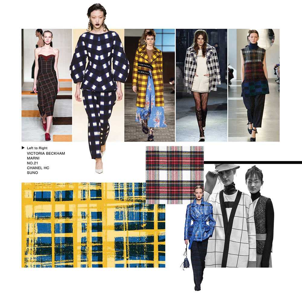 Checkers and gingham